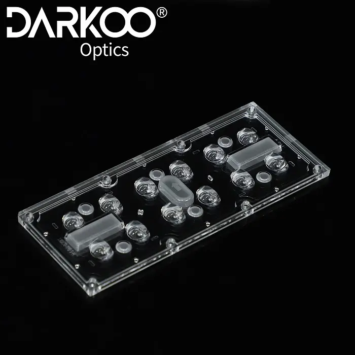 Street light lens DK-173-130x70-TPII-S-H-12H1