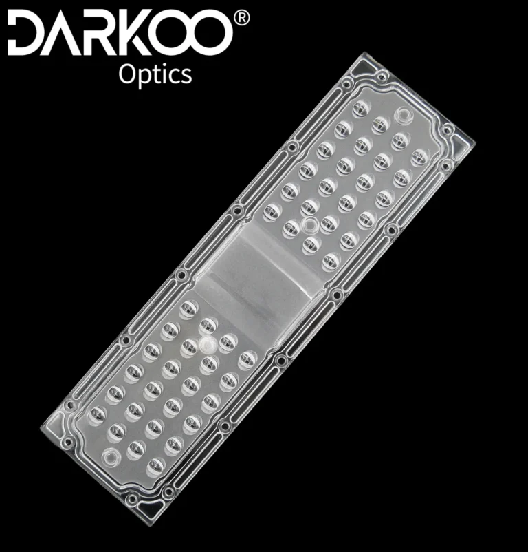 Street light lens DK-236X70-136X78-TPII-S-48H1-AC
