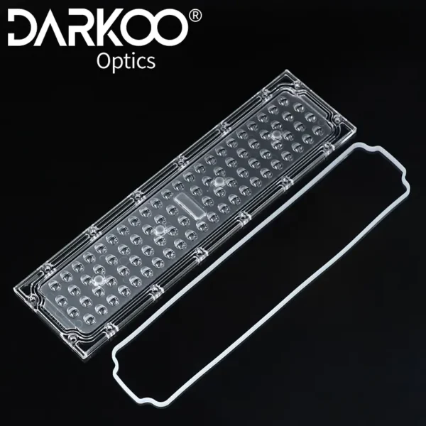 Street light lens DK-252X70-151X81-TP-II-S-H-84H1