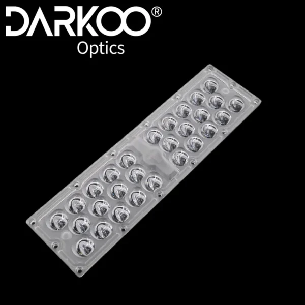 Street light lens DK-270X75-117X52-TPIII-S-28H1
