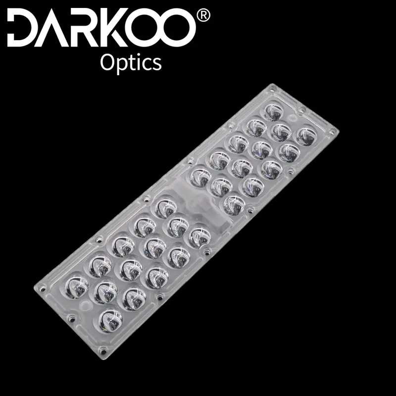 Street light lens DK-270X75-117X52-TPIII-S-28H1
