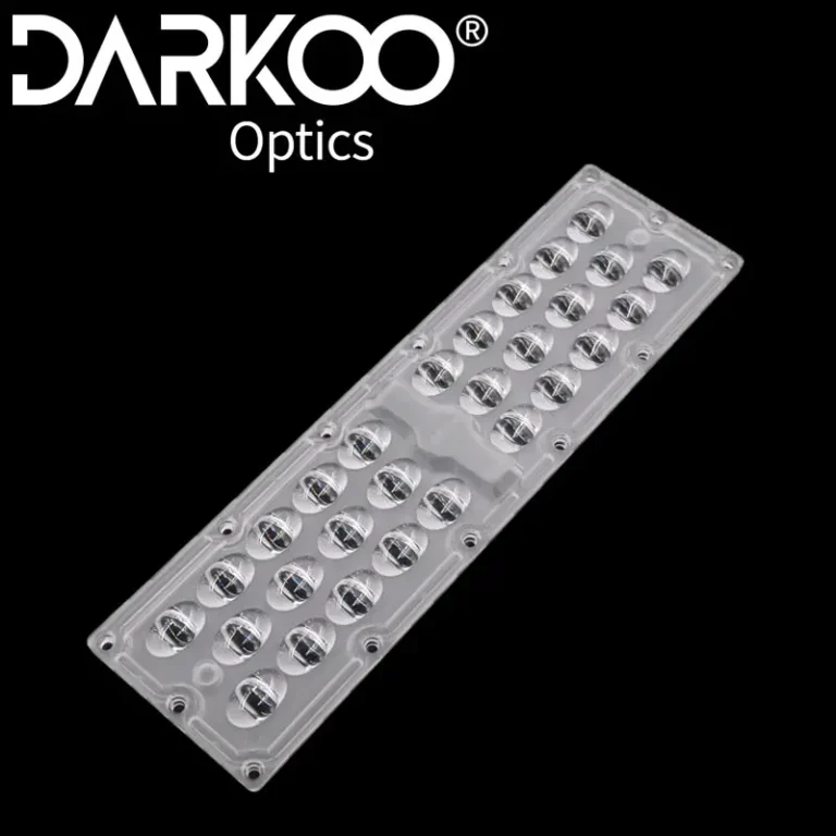 Street light lens DK-270X75-160x80-TPII-M-28H1