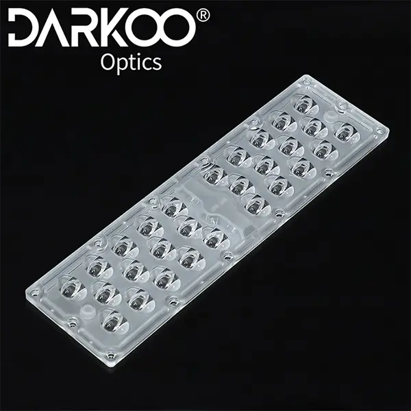 Street light lens DK-270X75-160X80-TPII-M-H-28H1