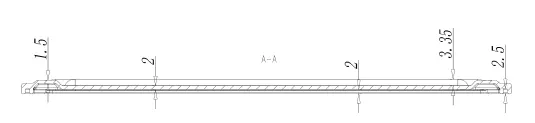 UV led lens DK-252X70-110X120-LENS
